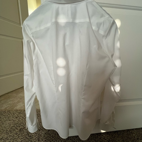 Ralph Lauren Women’s Non-Iron Shirt. white, size large - Picture 4 of 6